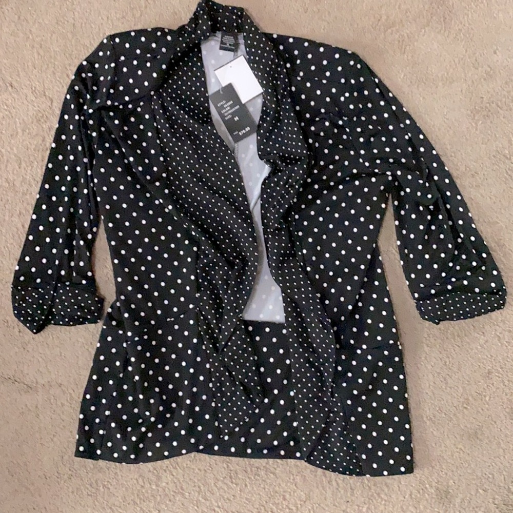 Robert Louis Medium cardigan Black and white